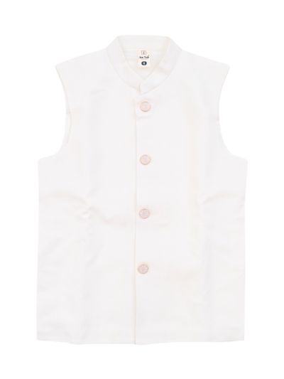 Gracecharm Boys Stag Motif Embellished Blazer and Waistcoat 3 Piece Suit