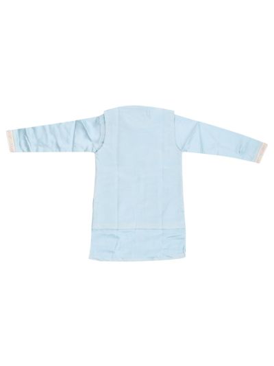 Gracecharm Boys Floral Embroidered Nehru Jacket and Kurta 3 Piece Set