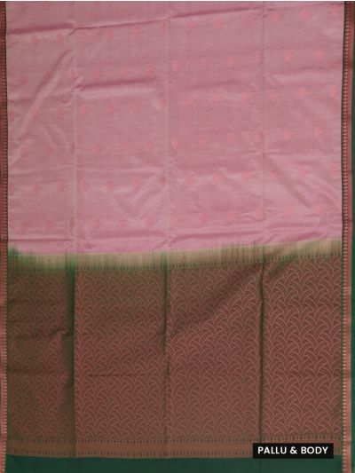 Gracecharm Art Soft Silk Butta with Geometric Jaal Pallu Saree