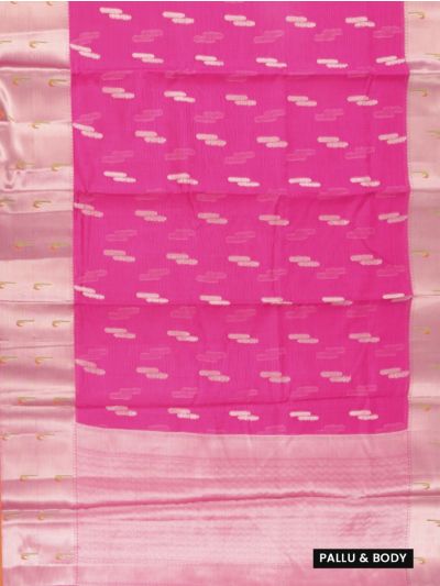 GraceCharm Manipuri Cotton Butta with Border Saree