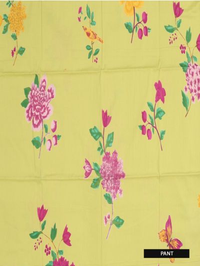 Graceful Essence Timeless Classic Floral Cotton Dress Material