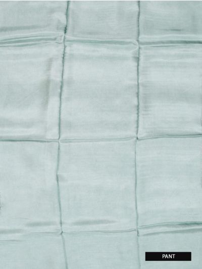 Graceful Essence Timeless Classic Pale Sea Green Tusseer Dress Material