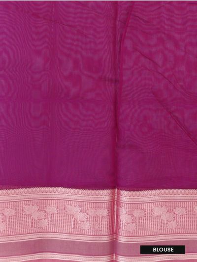Gracecharm Kora Silk Cotton Butta with Border Saree