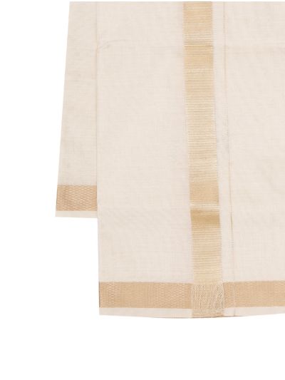 KKV Men’s Light Sandal Full Sleeve Semi Tissue Shirt and Dhoti Set