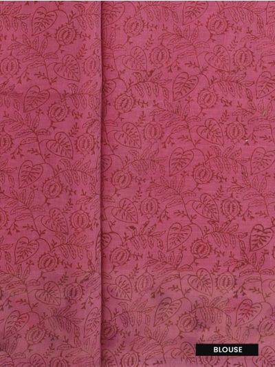 Banarasi Katan Silk Striped Floral Bird Border Saree