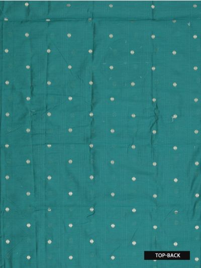 Graceful Cotton Mix Circular Geometric Embroidered Dress Material