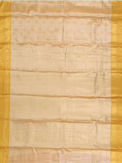 GraceCharm Art Silk Floral Jaal with Zari Border Saree