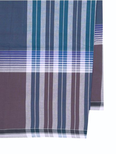 Men’s Premium Cotton Grid Pattern Intersecting Lungi