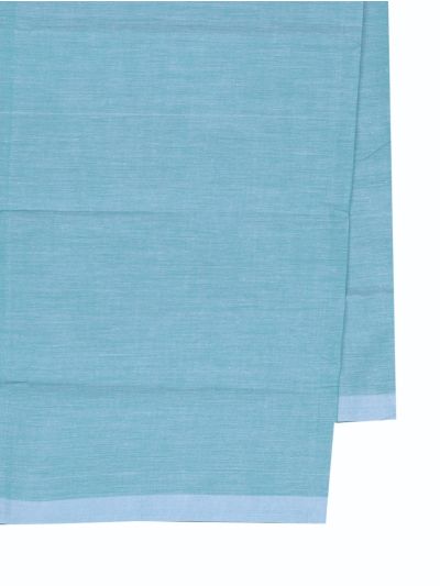 Traditional Men's Premium Plain light blue Cotton lungi