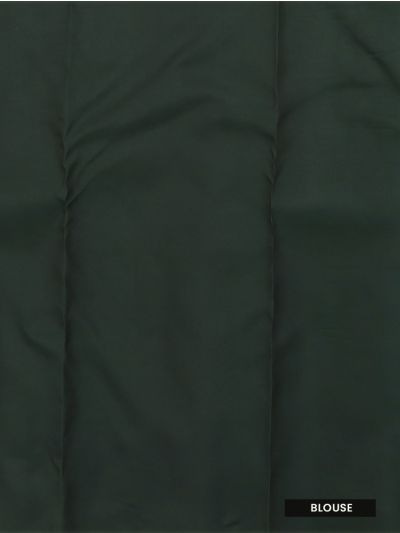 Gracecharm Art Soft Silk Leaf Butta with Floral Jaal Pallu Saree
