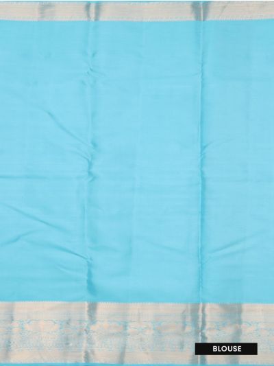 Vivaha Pure Silk Kanchipuram Wedding Floral Motifs with Stone Work Zari Border Saree