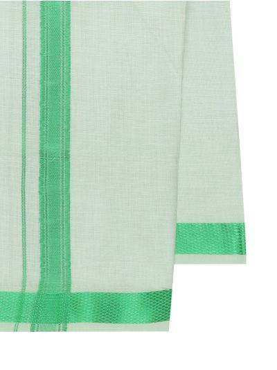 KKV Men’s Full Sleeve Tissue Cotton Readymade Shirt & Dhoti Set