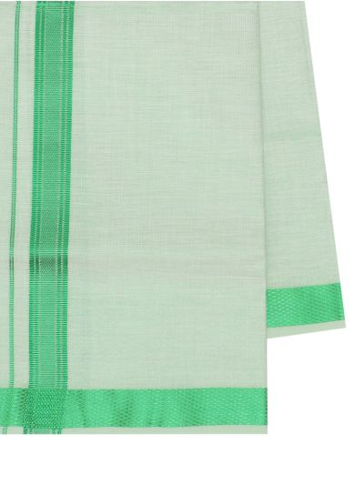 KKV Men’s Full Sleeve Tissue Cotton Readymade Shirt and Dhoti Set