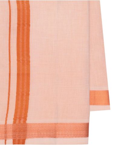 KKV Men’s Full Sleeve Tissue Cotton Readymade Shirt and Dhoti Set