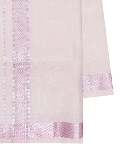 KKV Men’s Half Sleeve Tissue Cotton Readymade Shirt and Dhoti Set