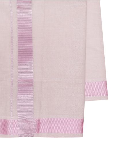 KKV Men’s Full Sleeve Tissue Cotton Readymade Shirt and Dhoti Set