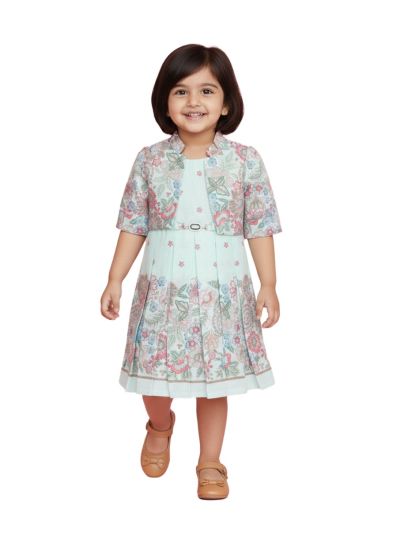 Graceful Essence Imported Girls Fancy Readymade Western Frock