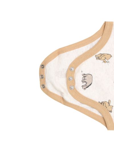AMMAMA Soft Hug 100% Cotton Soft Finish Newborn Bliss Bodysuit