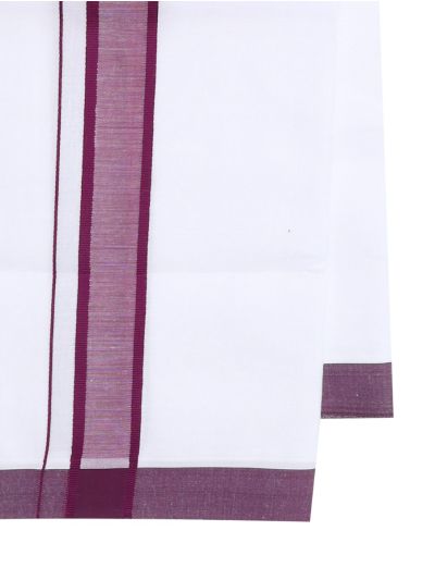 KKV Men’s Half Sleeve Cotton Readymade Shirt and Dhoti Set | Traditional Ethnic Wear