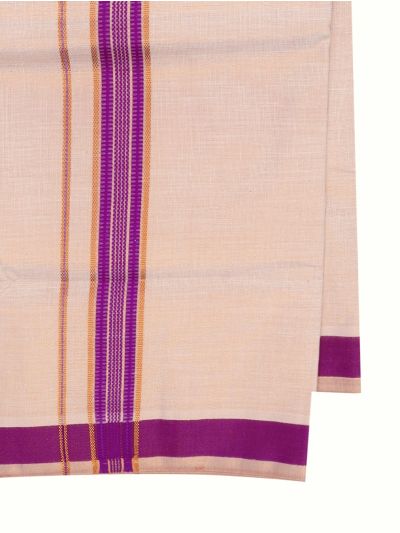 KKV Men’s Half Sleeve Cotton Readymade Shirt and Dhoti Set | Traditional Ethnic Wear