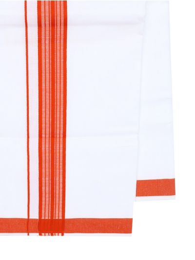 KKV Men’s Half Sleeve Cotton Readymade Shirt and Dhoti Set | Traditional Ethnic Wear