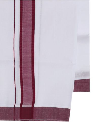 KKV Men’s Half Sleeve Cotton Readymade Shirt and Dhoti Set | Traditional Ethnic Wear