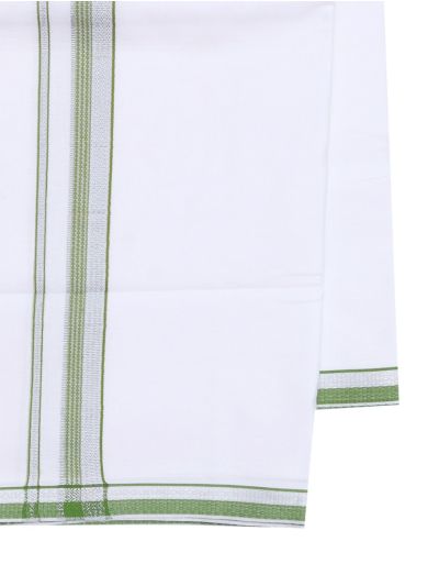 KKV Men’s Half Sleeve Shiny Cotton Mix Readymade Shirt and Dhoti Set