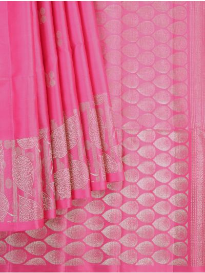 Gracecharm Elegant Pure Soft Silk Butta Design with Border Saree