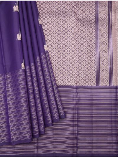 Gracecharm Elegant Pure Soft Silk Butta Design with Border Saree