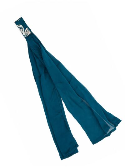 Gracecharm Girls Embroidered Top and Palazzo Set with Dupatta