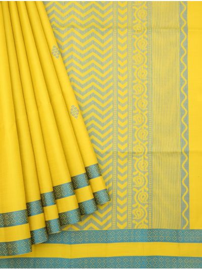 Gracecharm Elegant Pure Soft Silk Butta Design with Border Saree