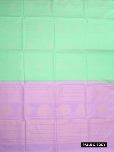 Kanmanie Soft Silk Butta Design Borderless Saree