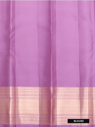 Vivaha Pure Silk Kanchipuram Wedding Jacquard Floral Motif with Zari Border Saree