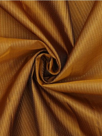 Gracecharm Pure Soft Silk Pinstripe Geometric Pallu Annapakshi Border Saree