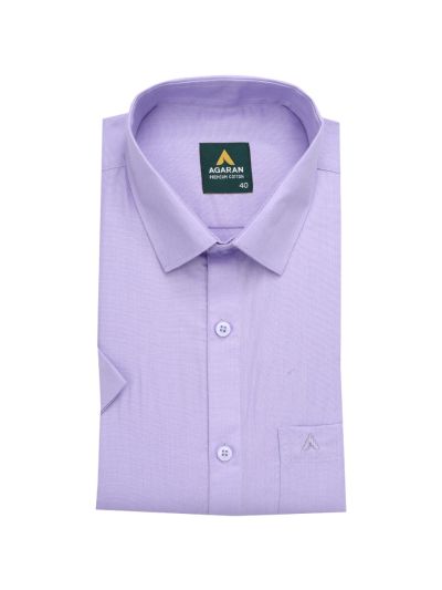 Couple Combo Lavender Purple Shirt and Dhoti Set with Saree