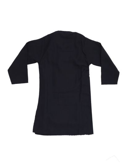 EliteCharm Boys Premium Black Paisley Yoke Embroidered Readymade Sherwani Set