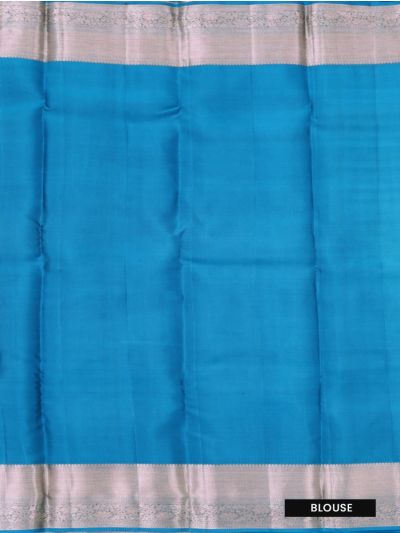 Vivaha Kanchipuram Pure Silk Floral Vine Jaal with Tree Motif Pallu Saree