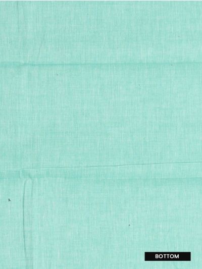 Graceful Essence Mangalagiri Cotton Plain with Zari Border Dress Material
