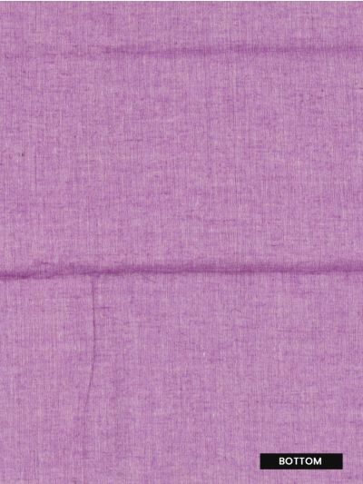 Graceful Essence Mangalagiri Cotton Plain with Micro Check Dupatta Dress Material