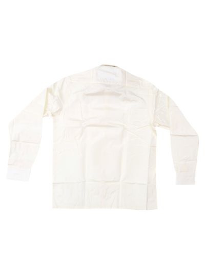 Men’s Traditional Off White Pure Silk Shirt
