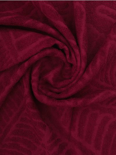 Doctor Towels Cherrywood Red AluFern Terry Hand Towel - Pack of 2