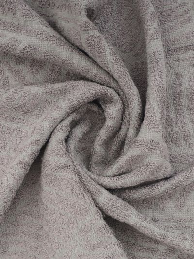Doctor Towels Oslo Grey AluFern Terry Hand Towel - Pack of 2