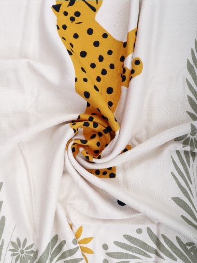 Doctor Towels Cheetah Charm Bamboo Bath Towel