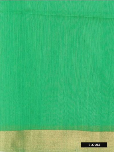 Gracecharm Pochampally Silk Cotton Triangle Butta Saree