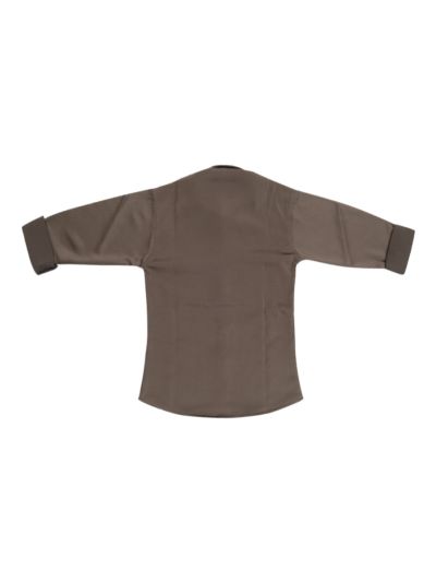 Gracecharm Boys Bird and Floral Embellished Textured Shirt and Trousers Set