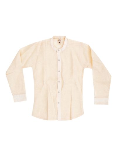 Gracecharm Boys Floral Embroidered Mandarin Collar Blazer Shirt and Trouser Set