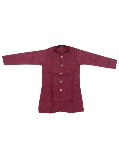 Gracecharm Boys Scenic Embroidered Indo Western Sherwani Set