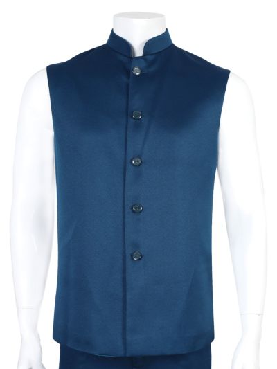 Brodman Men’s Premium Bandhgala Coat Suit – Elegant Traditional Formal Wear