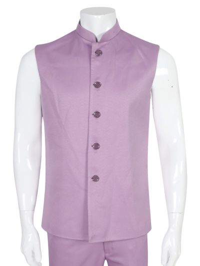 Brodman Men’s Premium Bandhgala Coat Suit – Elegant Traditional Formal Wear