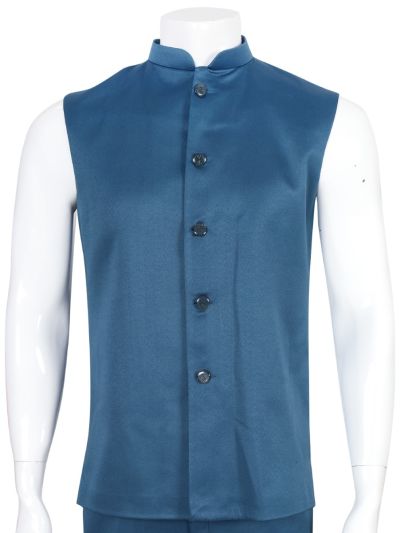 Brodman Men’s Premium Bandhgala Coat Suit – Elegant Traditional Formal Wear